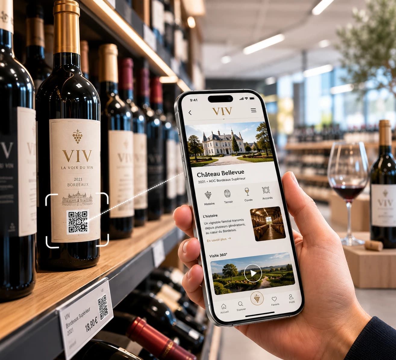 VIV, la aplicación de negocio que digitaliza la experiencia del vino